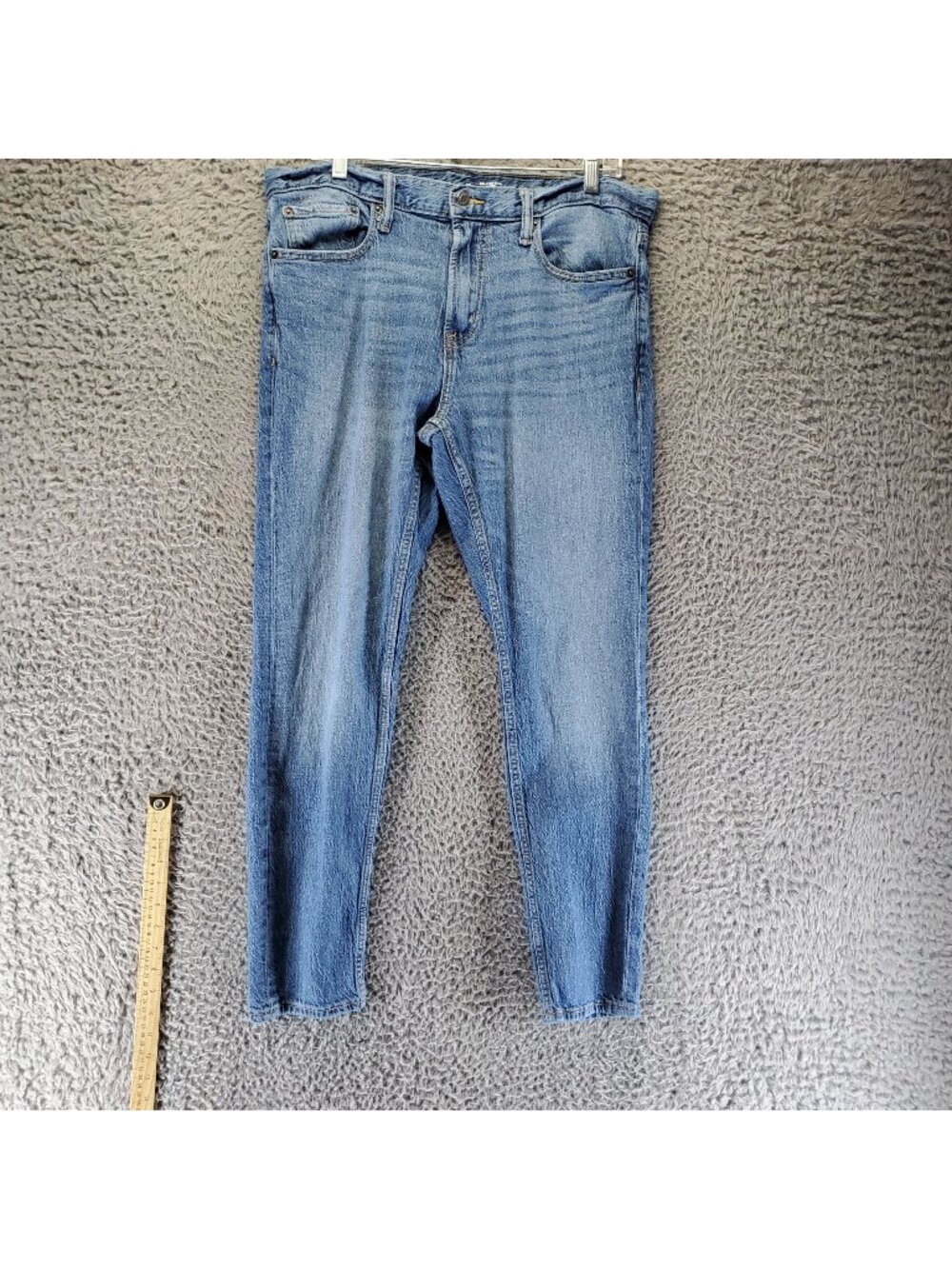 Old Navy Jeans Mens 34x30 Blue Relaxed Slim Taper Built-In Flex Denim